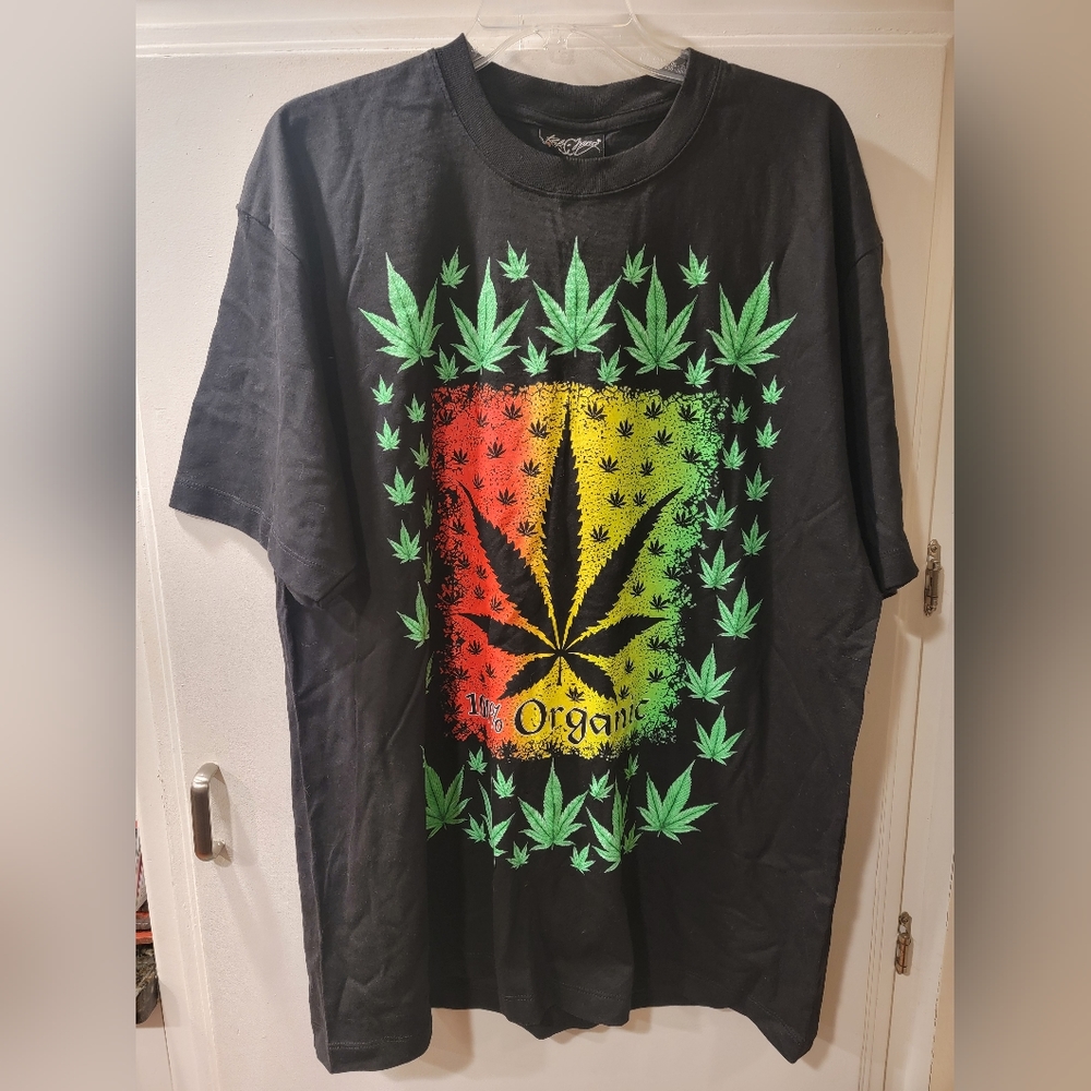 Rock Chang 100% Organic Short Sleeve XL Tee NWT